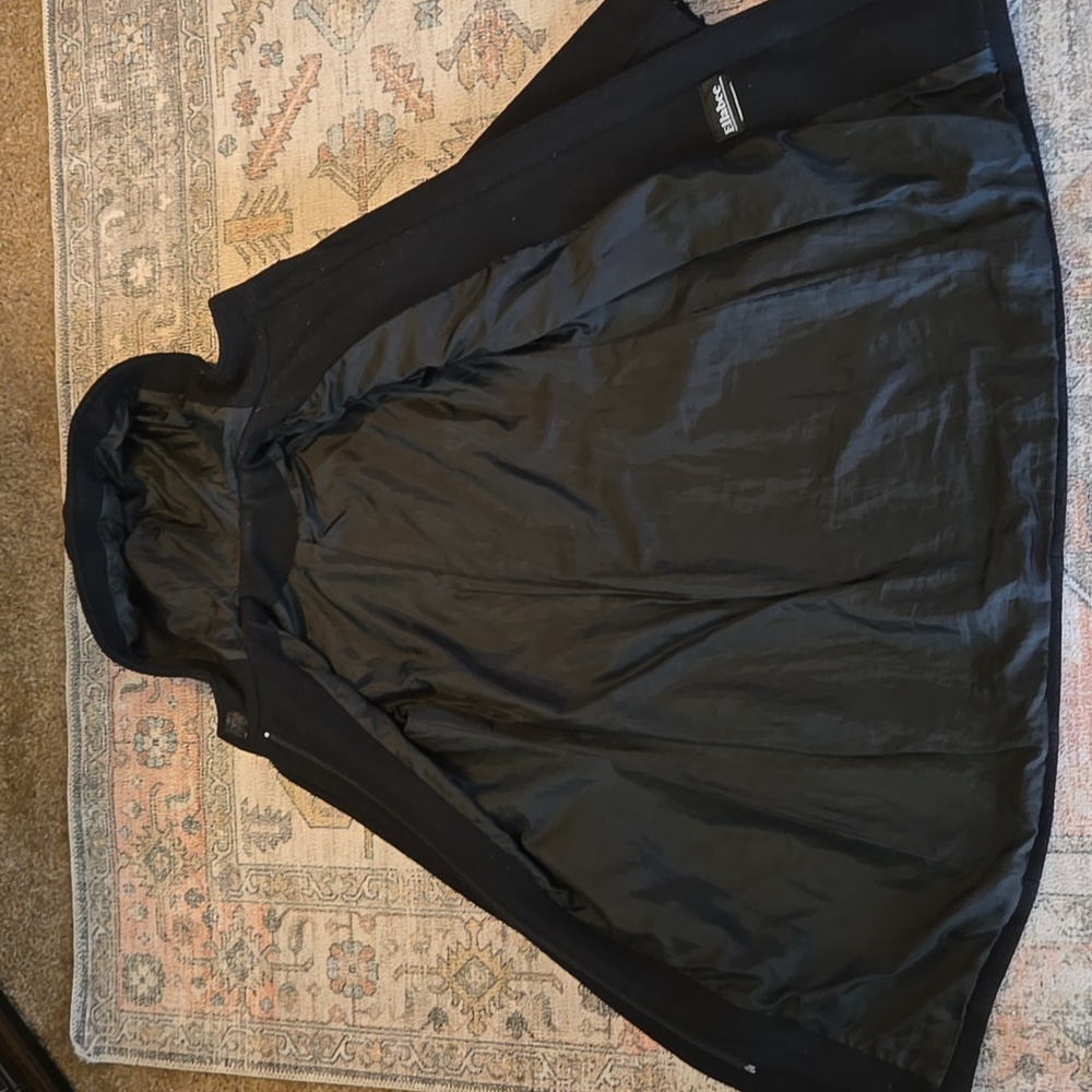 Black Ellabee Wool Winter Coat Size XS Women - Picture 2 of 4